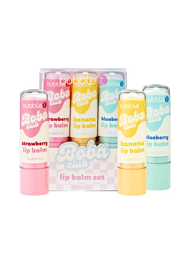 Bubble T Boba Lip Balm Gift Set - Image 1