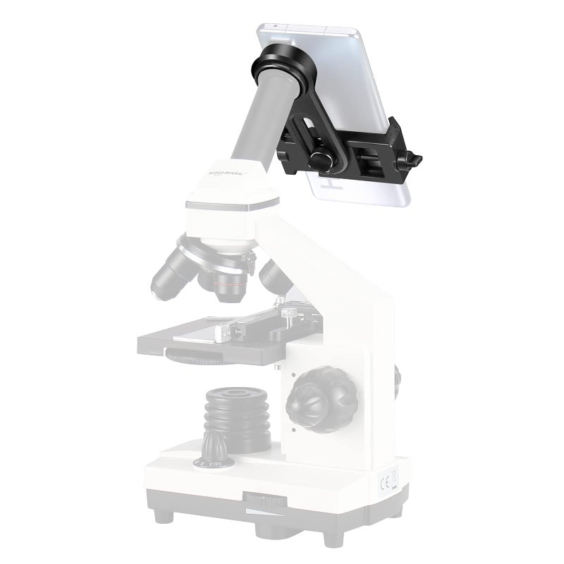SOLOMARK Smartphone Camera Adapter - Microscope Eyepiece Tube 23.2mm, Built-in 16X Microscope Eyepiece - Image 4