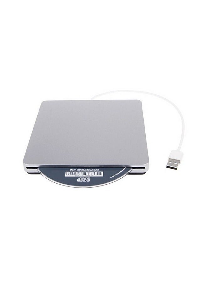 Loquat External DVD drive, USB portable CD player, burner, reader/writer, suitable for laptops, desktop computers, DVDs and CDs, can read videos and music  - Image 5