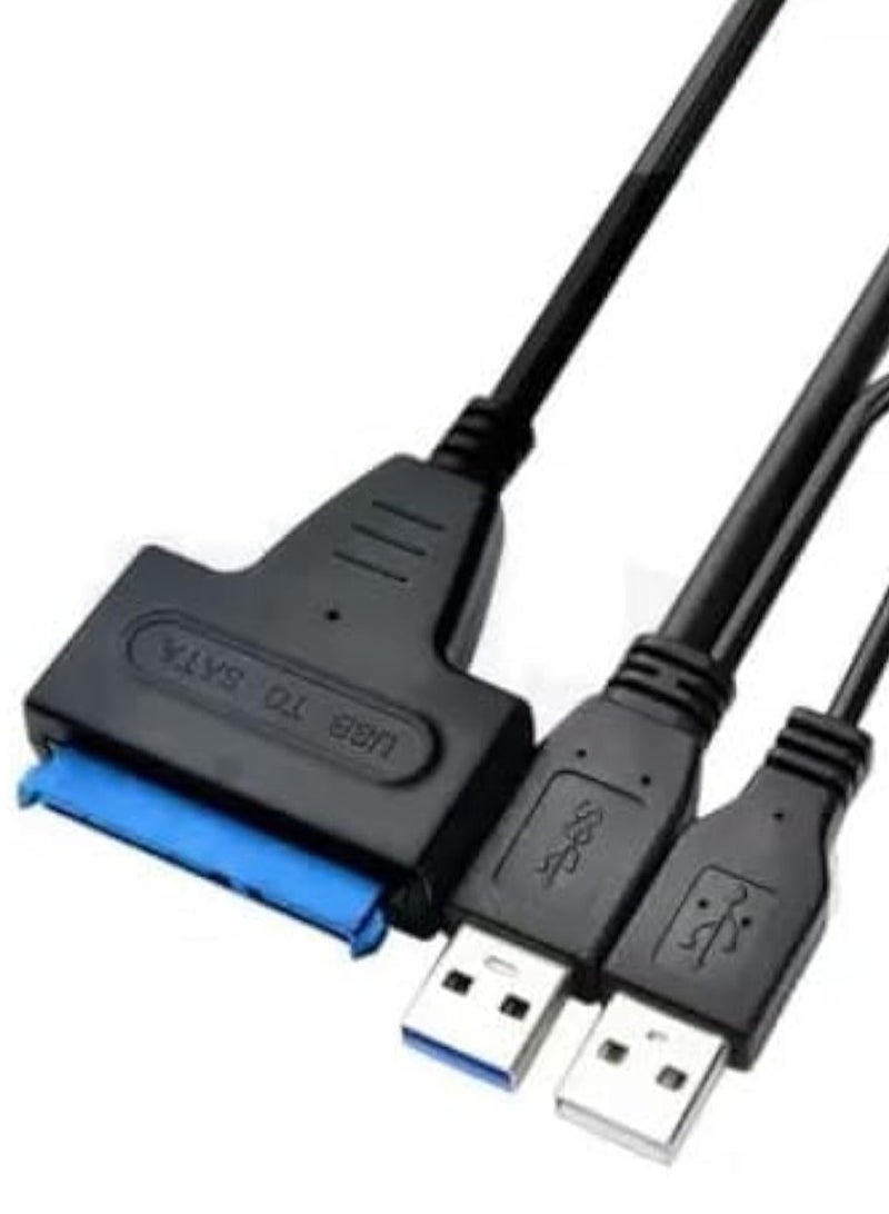 كابل توصيل هارد ساتا لاب توب USB 2.0 , متوافق مع الكمبيوتر - Image 1