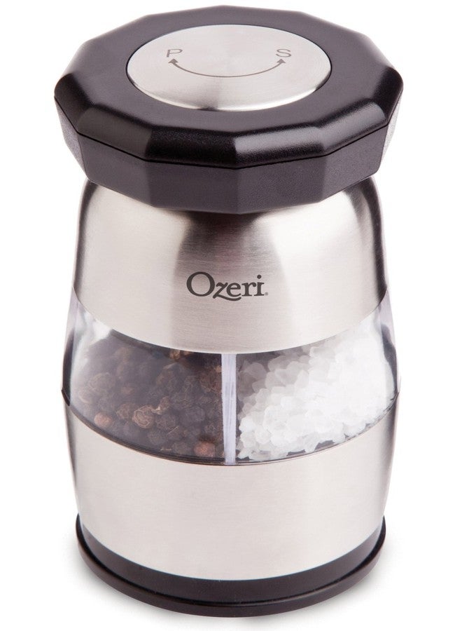 Ozeri Duo Ultra Salt and Pepper Mill and Grinder, Stainless Steel - Image 3