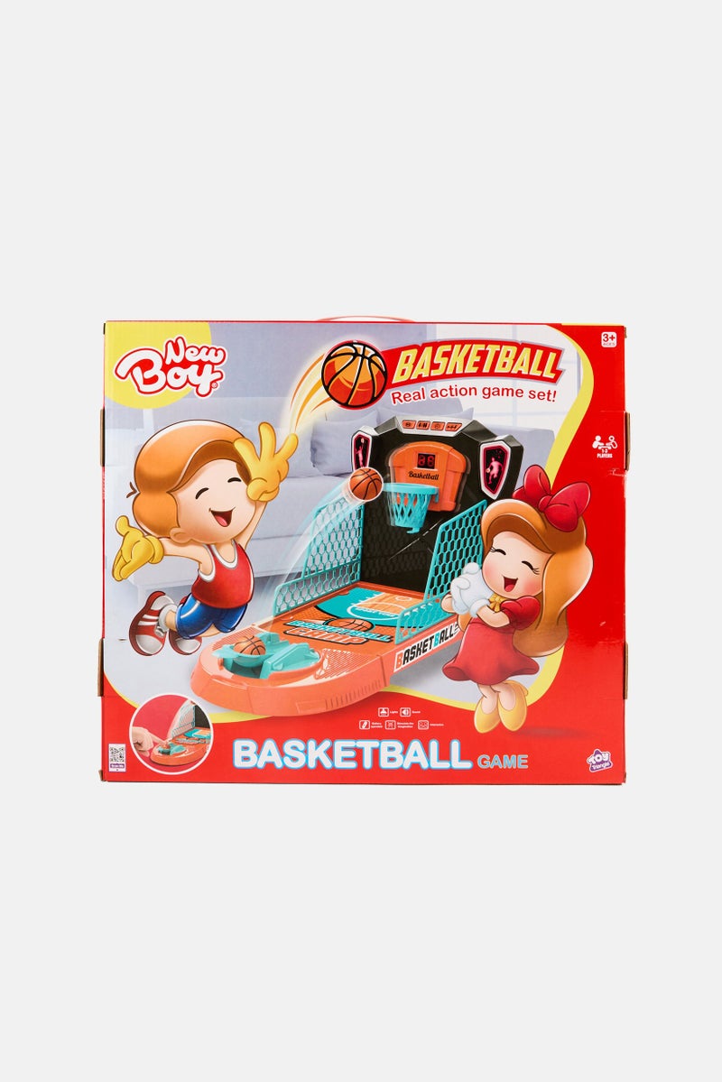 New Boy Real Action Single Basket Ball Game Set - Image 1