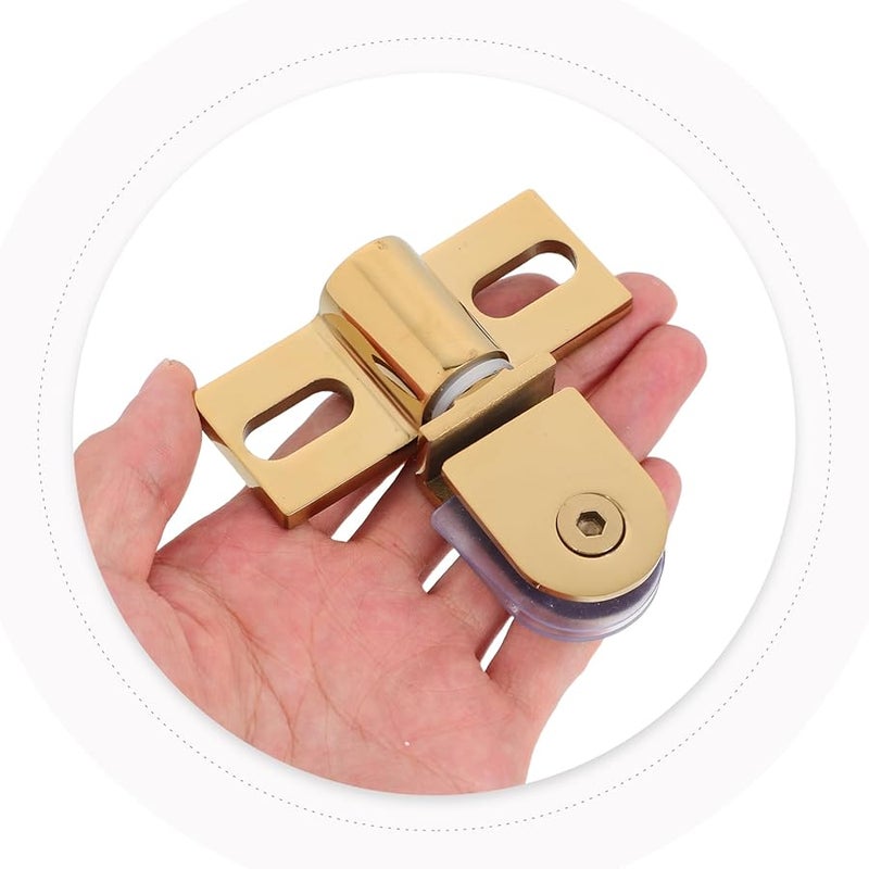 Stainless Steel Heavy Duty Pivot Hinge for Unframed Shower Door Glass Clamp - Image 5