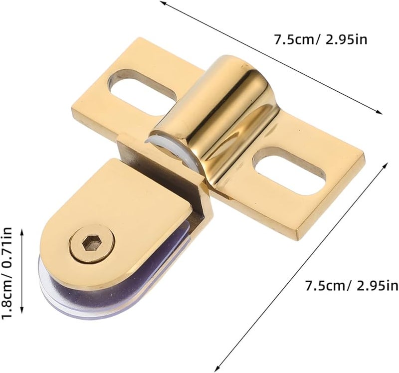 Stainless Steel Heavy Duty Pivot Hinge for Unframed Shower Door Glass Clamp - Image 3