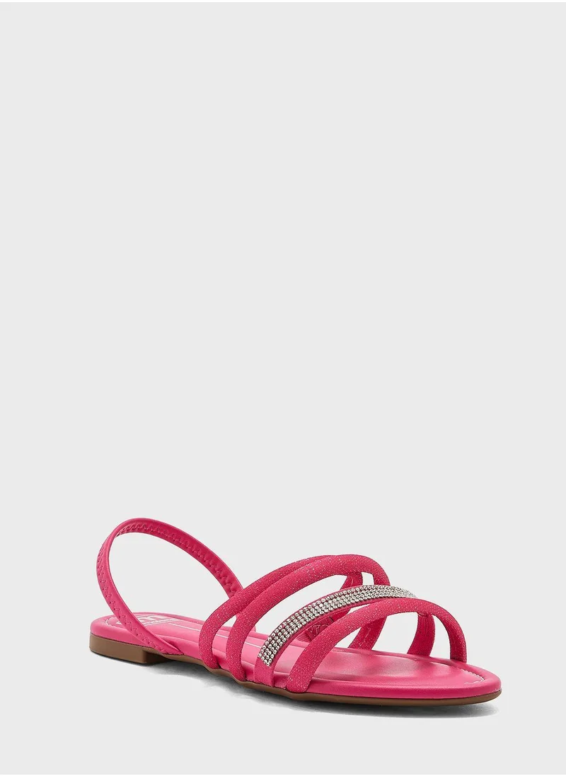 MOLECA Zariah Multi Strap Flat Sandals