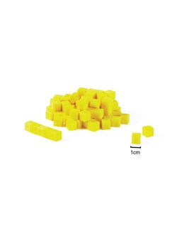 StepsToDo StepsToDo 131 Pieces Base Ten Blocks Kit. Yellow Color. with Place Value Mats and Activity Instruction Book. Teaching Aid. Build Solid Foundation of Number Sense and Place Value. Place Value Blocks.  - Image 5