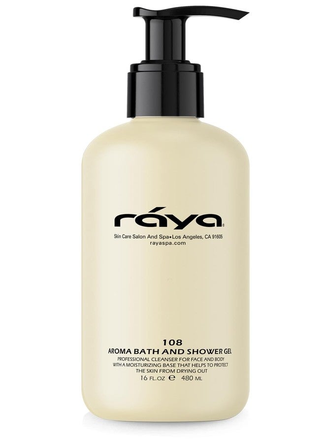 Raya Aroma Bath and Shower Gel 16 oz (108 | Gentle and Moisturizing Body Cleanser | Great for All Skin - Image 1