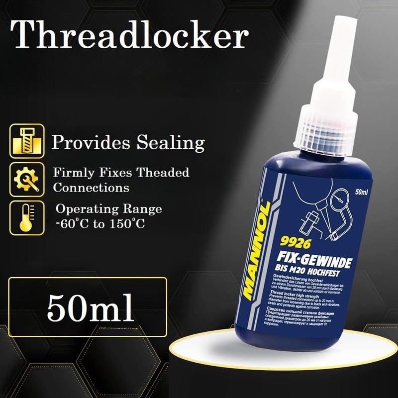 Mannol Fix-Gewinde Hochfest Thread Locker - 50ml - Image 2