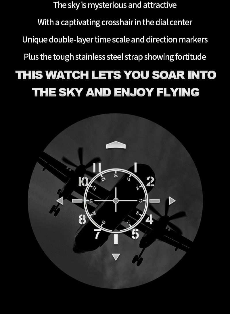 نافيفورس ساعة NAVIFORCE للرجال كاجوال كوارتز مقاومة للماء حتى عمق 3ATM من الفولاذ المقاوم للصدأ ساعات رجالية تعرض اليوم والتاريخ - Image 5