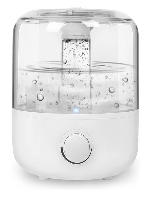 Large Room Humidifier, 3L Air Humidifier for Bedroom, Aroma Diffuser, Essential Oil Function, Ultrasonic Cool Mist, Lower Noise, 360 Degree Adjustable Handle, Humidifiers for Any Room. (3L)