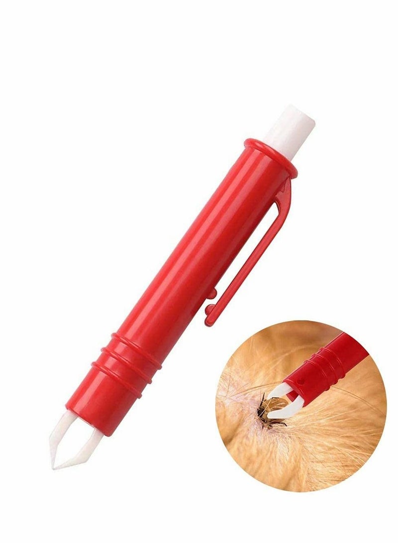 Excefore Pet Lice Clip Tick Remover Tool Tweezer - Image 1