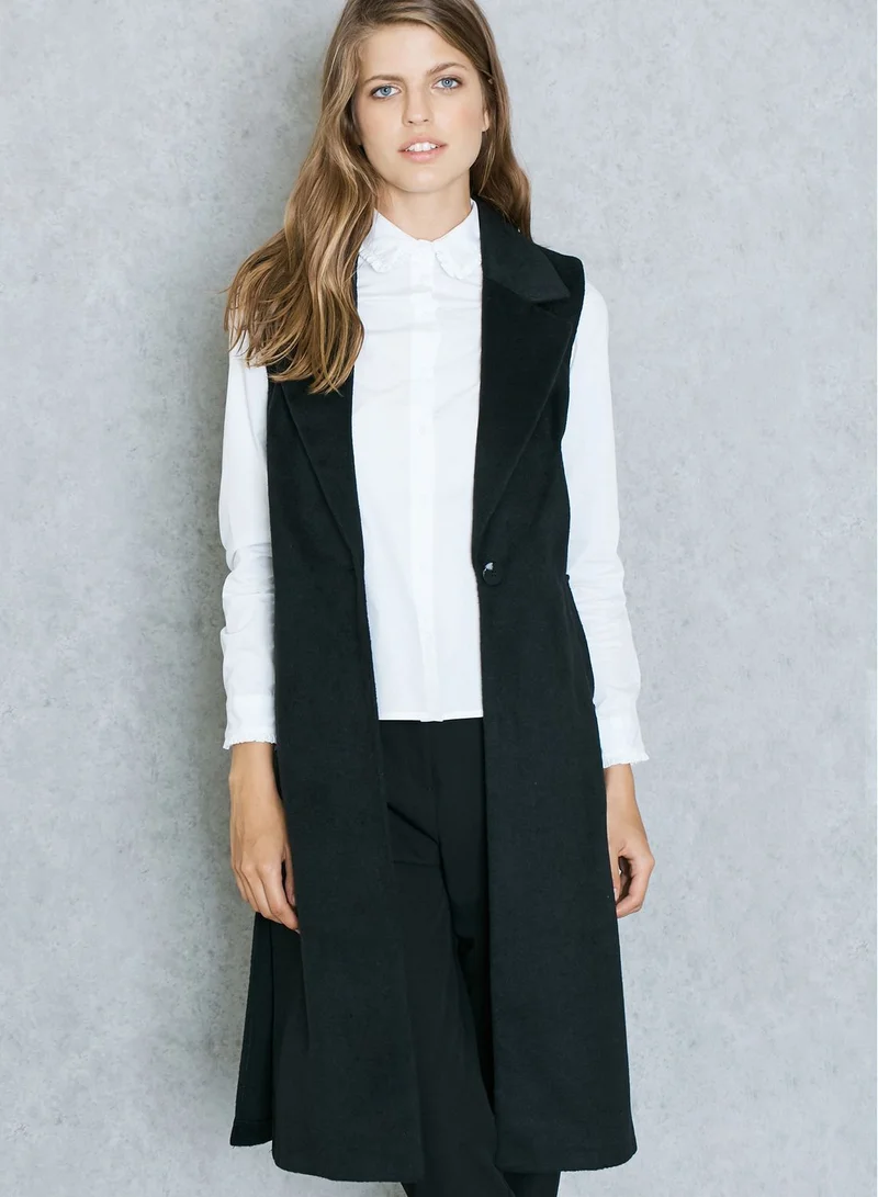 DOROTHY PERKINS Side Slit Longline Jacket for Women Best Price