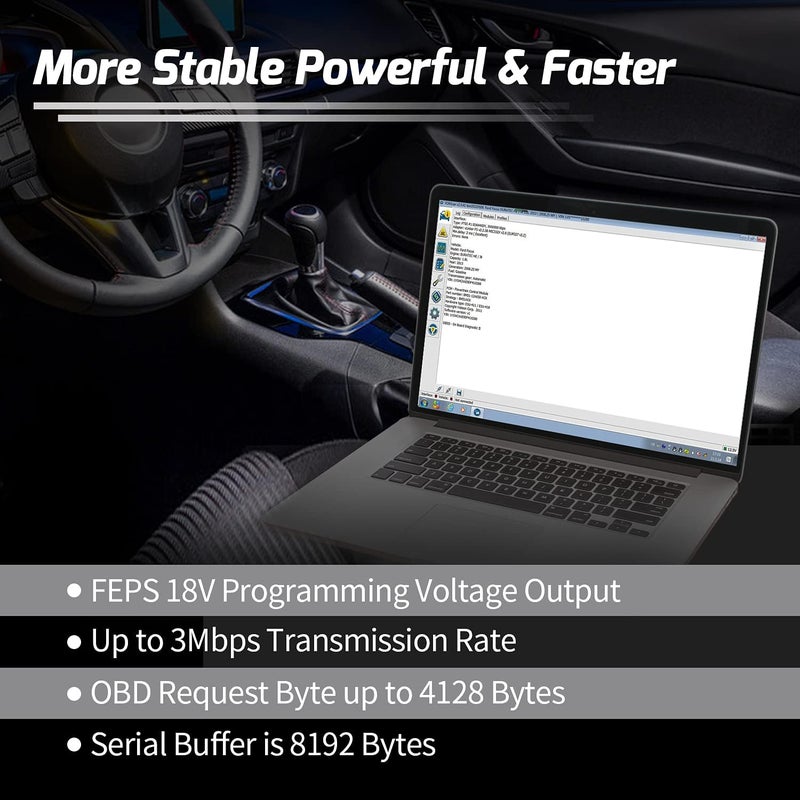 Vgate محول USB OBD2 vLinker FS لتبديل السيارات FORScan HS/MS-CAN - Image 3