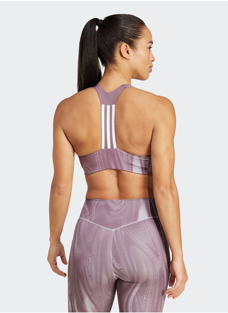 Adidas Powerimpact 3 Stripe Bra  - Image 2