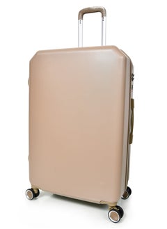 MORANO 4-Piece Morano Luggage Trolley Bag Set with External Zipper for Extra Storage Size 28''-24''-20'' Bronze  - Image 4