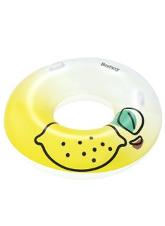 Bestway Bestway Swim Ring Lemon Tube 1.14M | Pool Float | Summer Water Toy | Pool & Beach Toy  - Image 1