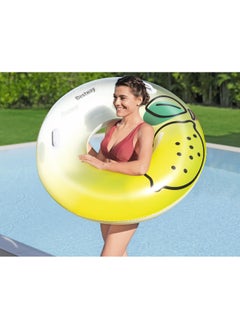 Bestway Bestway Swim Ring Lemon Tube 1.14M | Pool Float | Summer Water Toy | Pool & Beach Toy  - Image 3