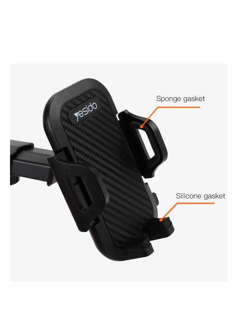 Yesido C23 Universal Car Phone Holder Stand Dashboard Windshield GPS Car Mount Bracket Sucker Mobile Phone Holder Under For 6.4 inch devices - Image 5
