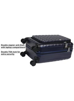Track Suitcase Luggage Set with Laptop Compartment  Hard Side Lightweight Travel Luggage set of 2 Trolley With Spinner Wheels & Lock (21/29 Inches)  - Image 5