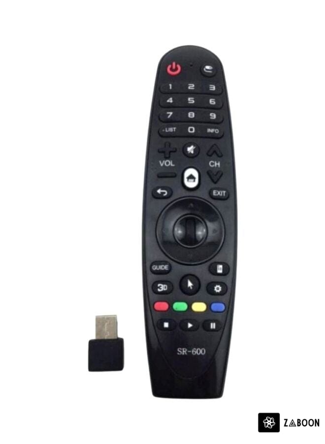 Zaboon Smart TV Remote Control Black