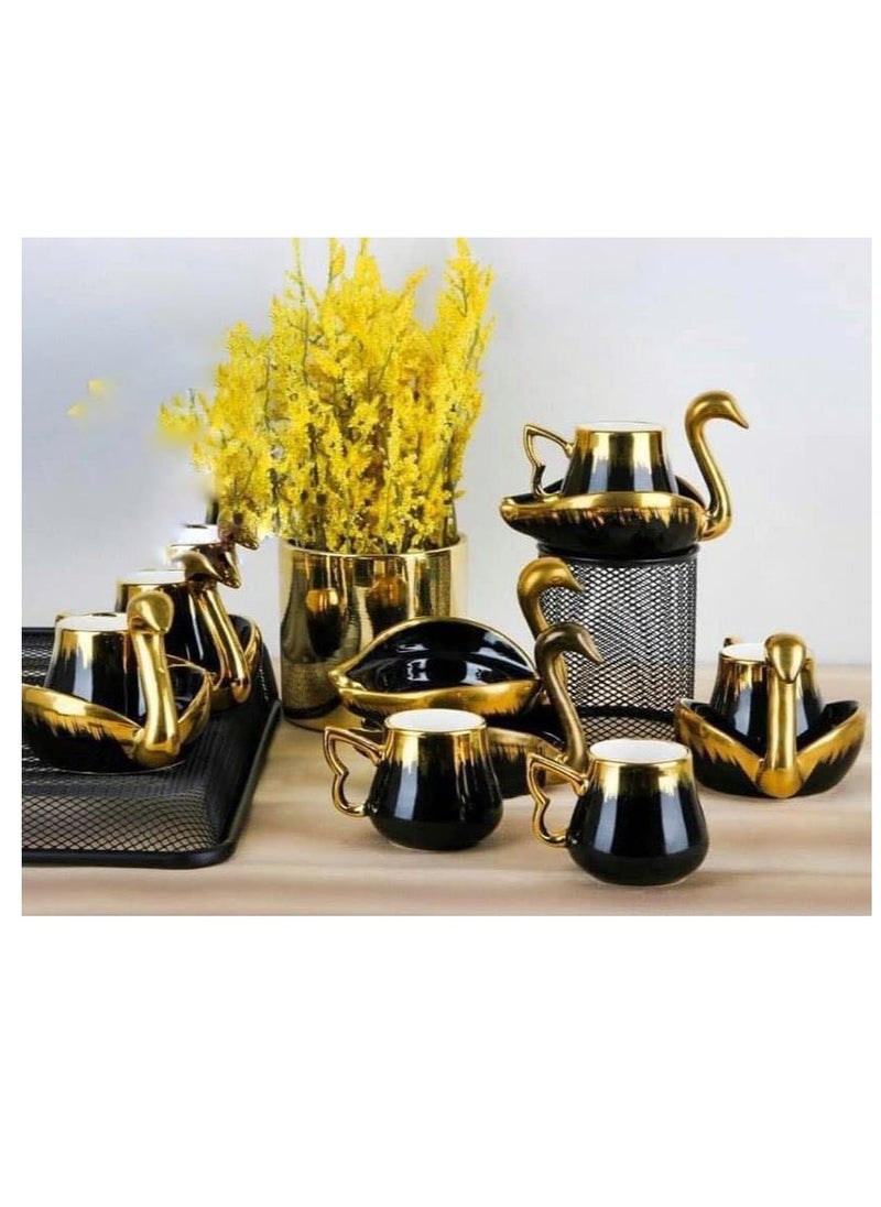 12 Pcs Turkish Coffee Cup Set Tea Cup Set Swan Coffee Cup Set - pzsku/Z437CD07B54953AA58009Z/45/_/1738055079/00073a68-aba3-4c3b-af2f-ce720245c7f6