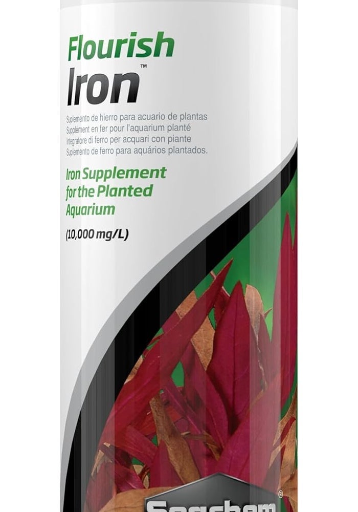 Seachem Flourish Highly Concentrated Iron Supplement for Planted Aquariums, 500 ml - Image 1