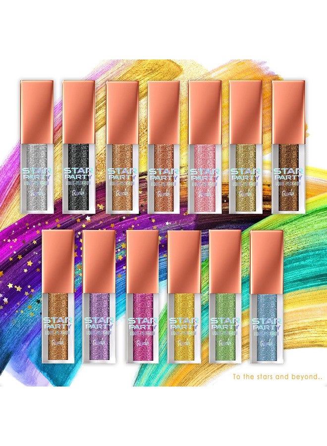 Rude Cosmetics Star Party Liquid Glitter Eyeshadow - Big Bang - Image 4