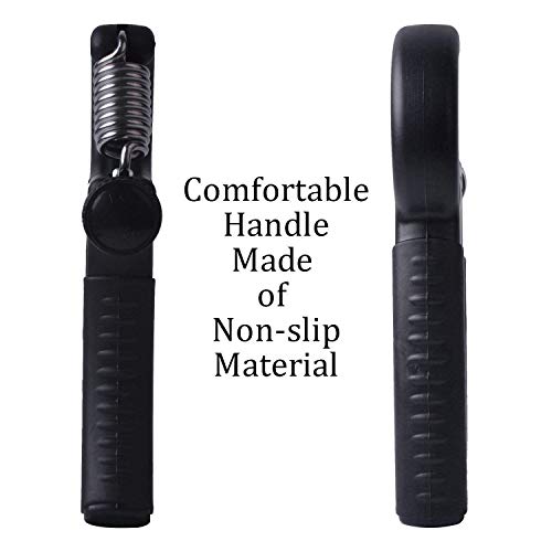 Luxon 2 Pack Hand Grip Strengthener Adjustable Resistance 22-110 Lbs (10-50kg) -Hand Grip Exerciser, Strengthen Grip, Hand Squeezer, Forearm Grip, Hand Exercise, Gripper, Finger Strengthener - Image 3