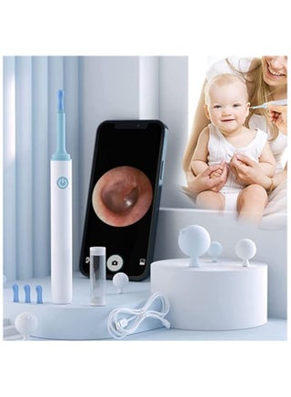 Ear Wax Removal, Ear Scope Earwax Cleaner Tool Kit, with 1080p Fhd Wireless Waterproof Ear Camera, for Iphone, Ipad and Android（white) - pzsku/Z437CFB2819959AE16926Z/45/_/1679994785/bf54635e-74e1-4111-a1bc-e55196076680