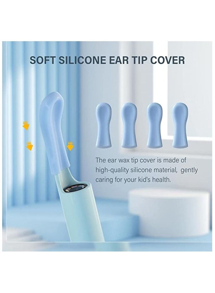 Ear Wax Removal, Ear Scope Earwax Cleaner Tool Kit, with 1080p Fhd Wireless Waterproof Ear Camera, for Iphone, Ipad and Android（white)