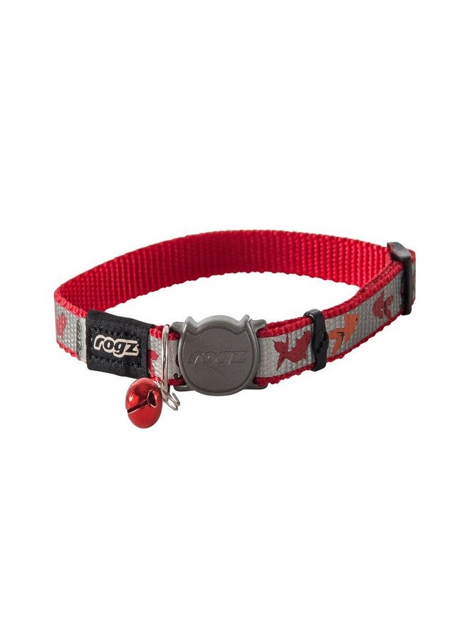 Rogz Catz ReflectoCat Collar, Red - Image 1