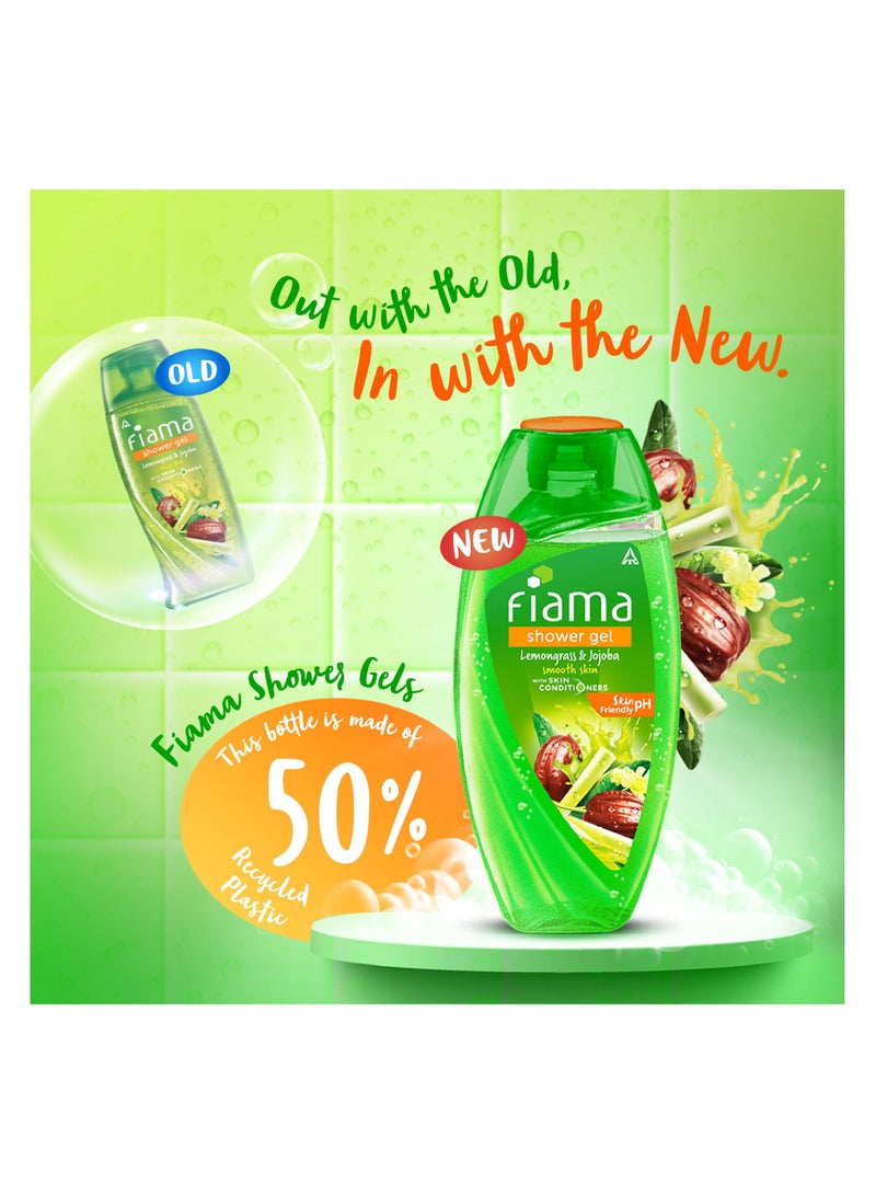 Fiama جل استحمام - الليمون العشبي وزيت الجوجوبا - Image 5