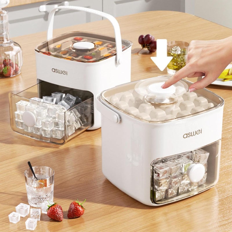 AFUJANSHE Ice Cube Mold with Large Capacity and Easy Release Mechanism - Image 2