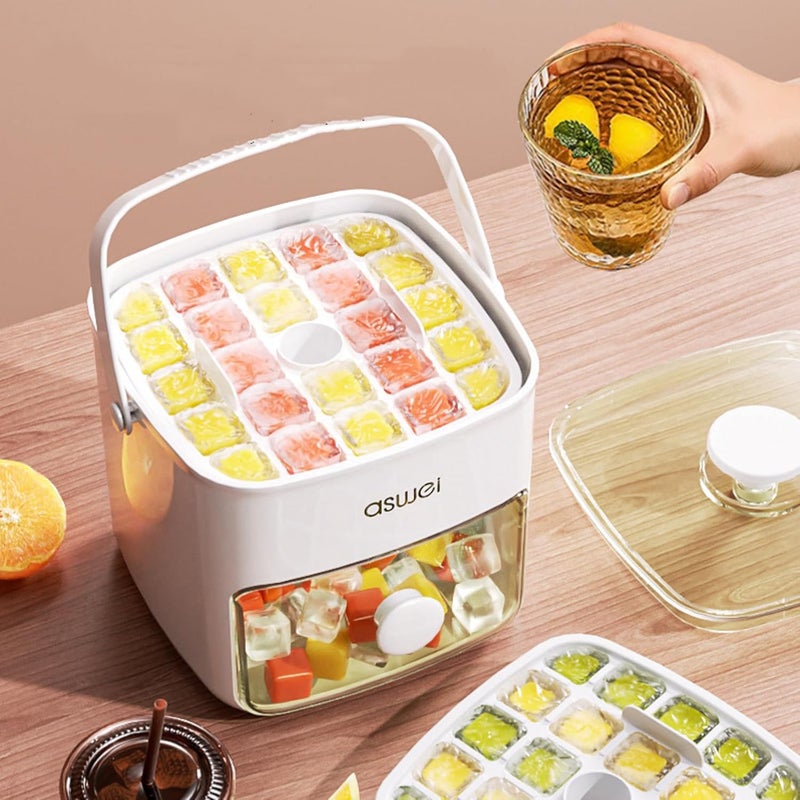 AFUJANSHE Ice Cube Mold with Large Capacity and Easy Release Mechanism - Image 4