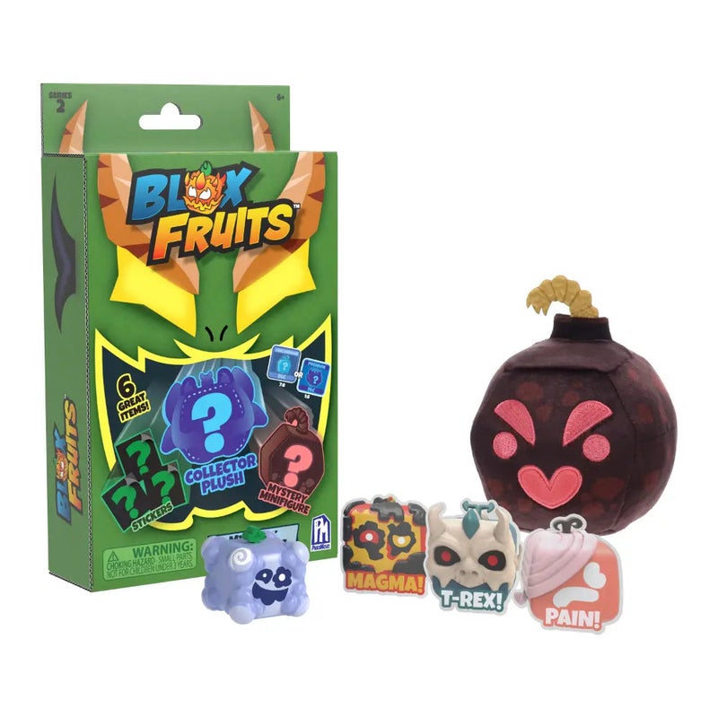 Blox Fruits Series 2 Mystery Mini Bundle Plush Playset (6 Pieces, Assorted) - Image 2