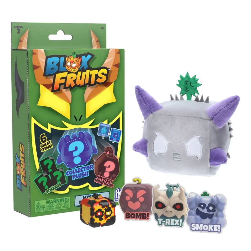 Blox Fruits Series 2 Mystery Mini Bundle Plush Playset (6 Pieces, Assorted) - Image 3