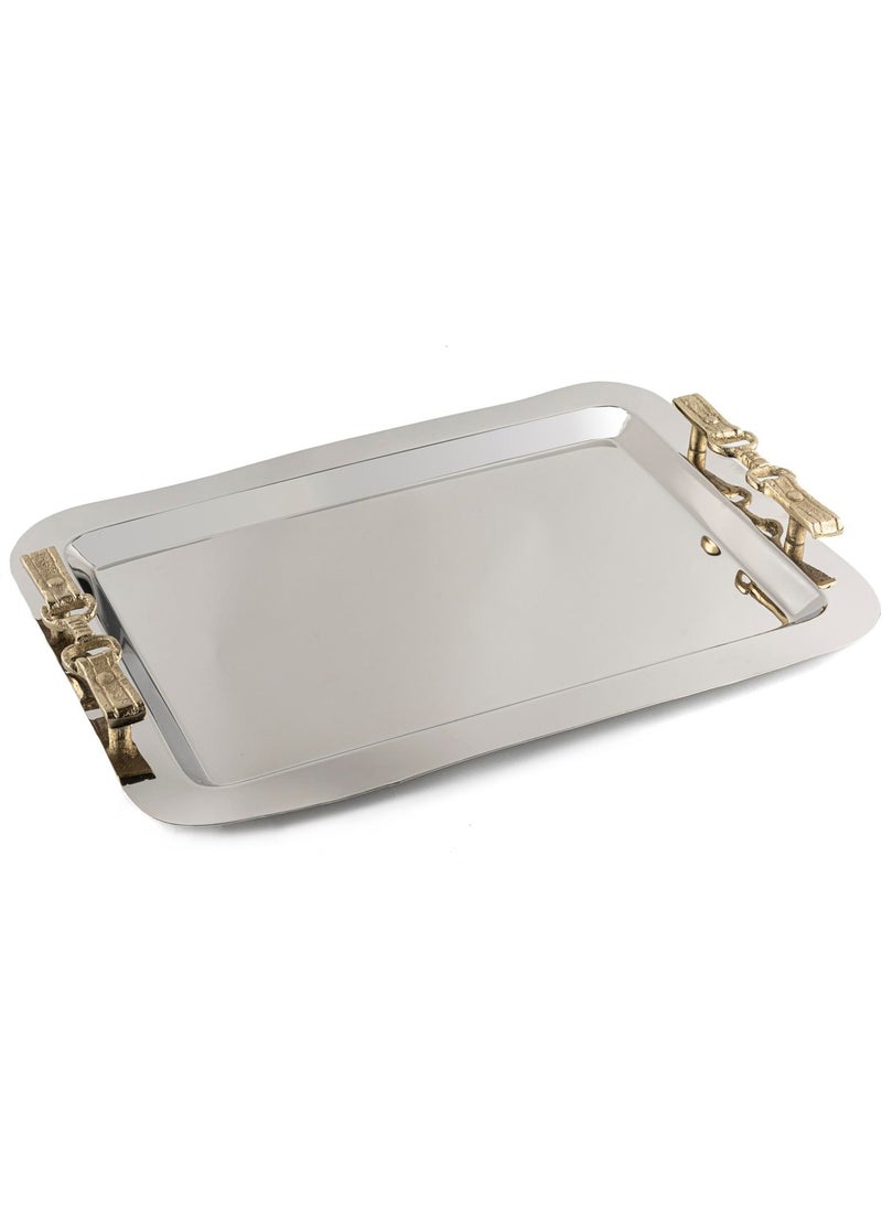 Metal Arched Tray 42X30X4CM - pzsku/Z437D6AB9597FD8F4C2B9Z/45/_/1725790296/a4158777-0089-47da-9ddc-25c885659748