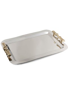 Metal Arched Tray 42X30X4CM