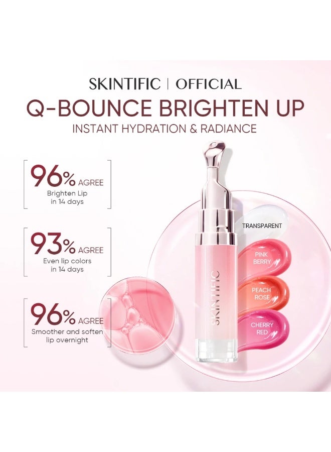 SKINTIFIC Peptide Nourishing Lip Serum Duo – Baby Pink & Cherry Red | Brighten, Smooth & Hydrate Lips - Image 4