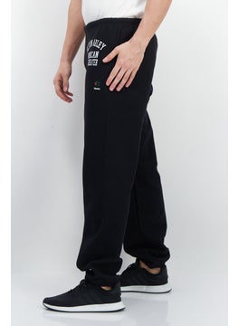 Champion Men Sportswear Fit Brand Logo Outdoor Sweatpants, Black  - Image 4