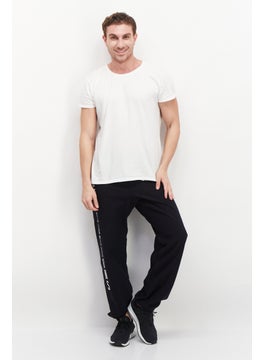Champion Men Sportswear Fit Brand Logo Outdoor Sweatpants, Black  - Image 3