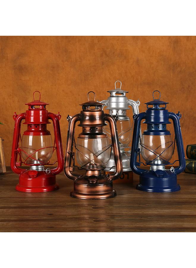 Bluejw European Antique Old-fashioned Oil Lamp Bronze Handle Kerosene Lamp Old Horse Lantern Iron Shooting Props Wholesale - Image 5