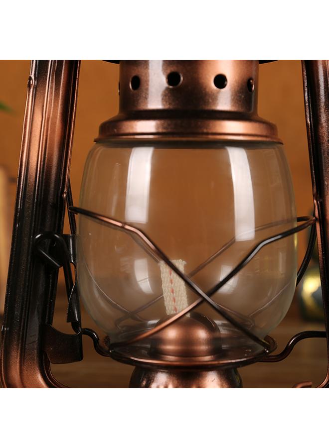 Bluejw European Antique Old-fashioned Oil Lamp Bronze Handle Kerosene Lamp Old Horse Lantern Iron Shooting Props Wholesale - Image 3