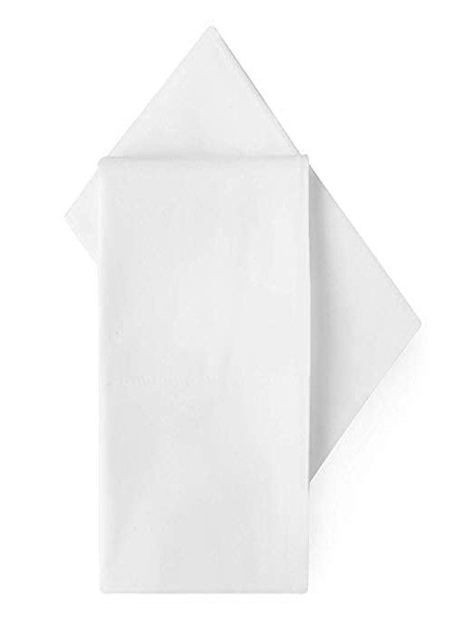 DESI DHANG White Cotton Single Bedsheet, 140 cm X 220 cm Without Pillow Cover, Normal Quality, Pack of 1 - Image 3