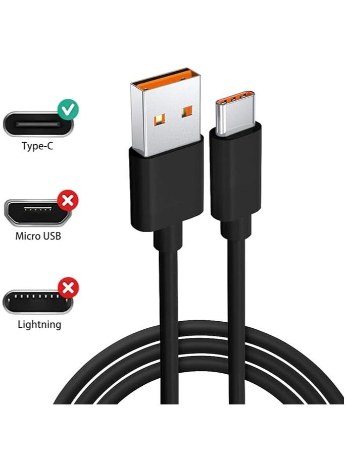 Green Tiger Fast Charger Charging Cable Cord Compatible with for JBL Charge 4, Charge5, JBL Flip 5, Flip 6,JBL Pulse 4 Clip4,JRPOP, Endurance Peak II, JBLCHARGE4BLKAM Wireless Bluetooth Earphones Speakers Type C - Image 4