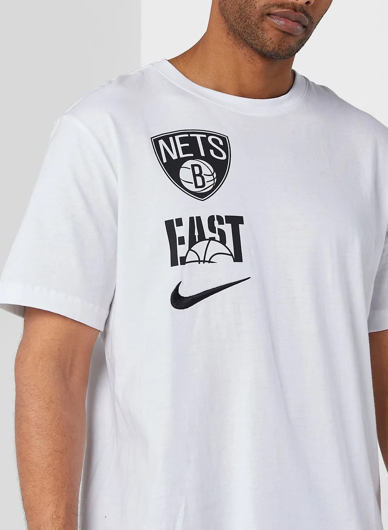 Nike Brooklyn Nets Essential Block T-Shirt