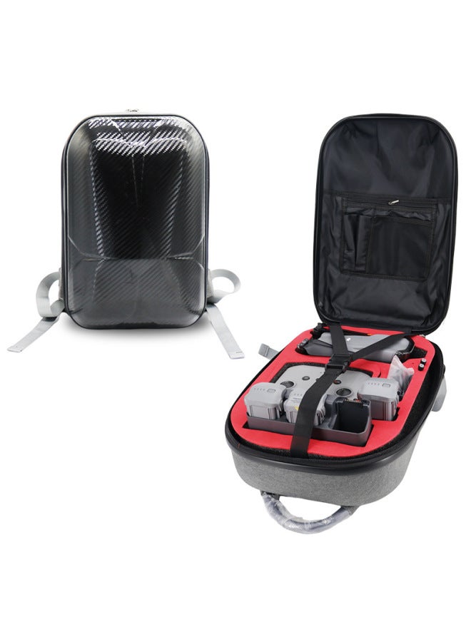 DJI Dajiang AIR3 UAV Storage Bag Aerial Photography Portable Waterproof Anti-seismic Carbon Fiber Hard Shell PC Backpack 
