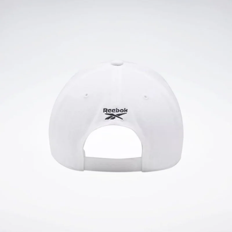 Reebok White With Black Vector Reebok Unisex Cap  | Best Price UAE