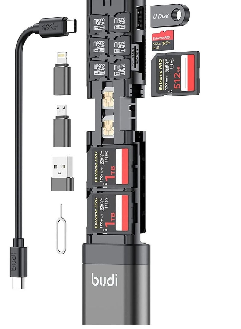 Budi - USB-C Card reader, Multifunction cables - Image 2