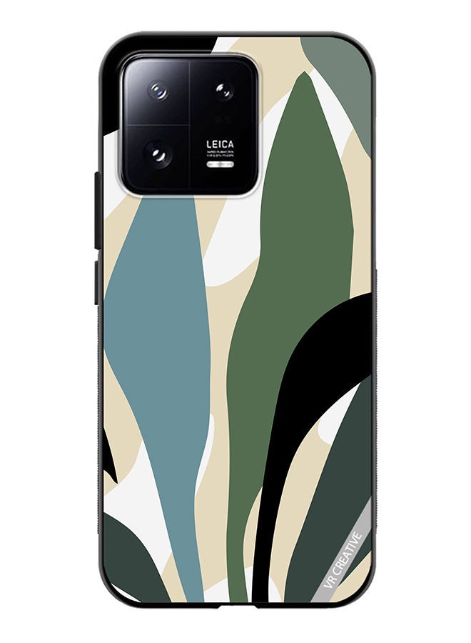 VR CREATIVE Protective Case Cover For Xiaomi 13 Leaf Tropical Design Multicolour - Image 1
